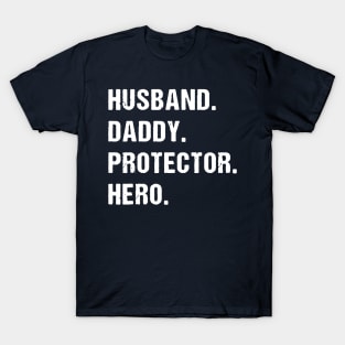 husband protector hero T-Shirt